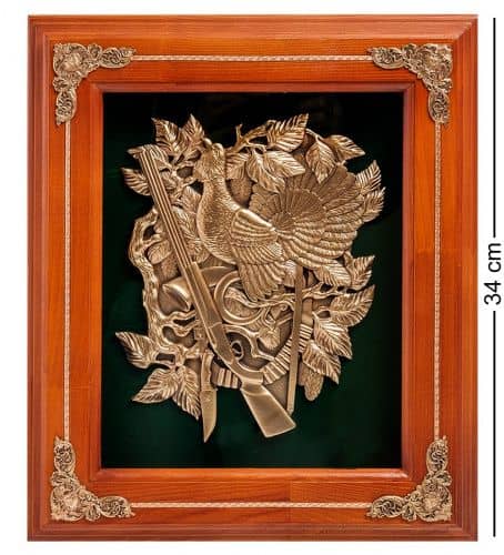 Купить ПК-207 Ключница "Глухарь с ружьем" по низкой цене