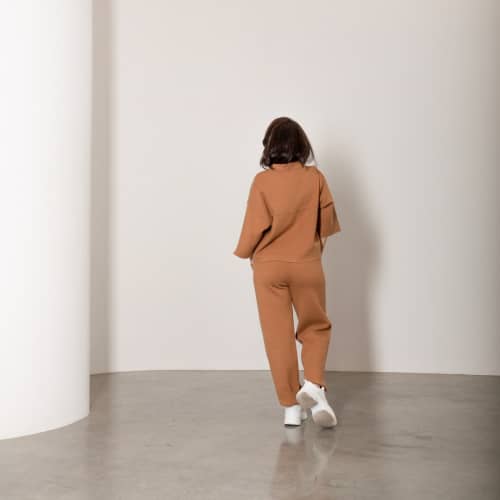 Купить Костюм Lara FF06223ABSU цвет camel по низкой цене