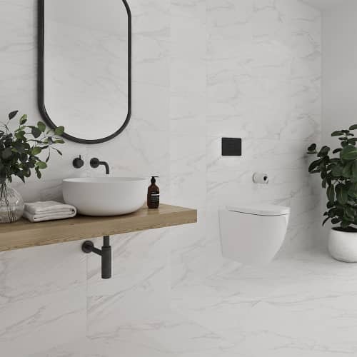 Купить Керамогранит Айсис белый ректификат 60х60 см по низкой цене