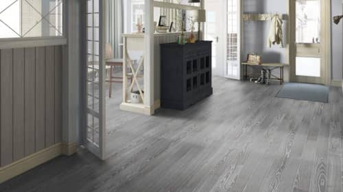 Купить Паркетная доска Tarkett Rumba Ясень Камень Браш 1200х120х14 мм (0,86 м2) по низкой цене