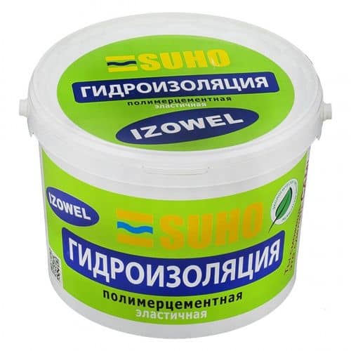 Купить Гидроизоляция SUHO IZOWEL полимерцементная по низкой цене