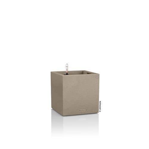 Купить Кашпо Lechuza Canto Color Tower Complete sandy beige 30x30x30 см по низкой цене