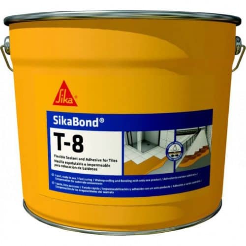 Купить Клей Sika SikaBond-T8 гидроизоляционный 5 л по низкой цене
