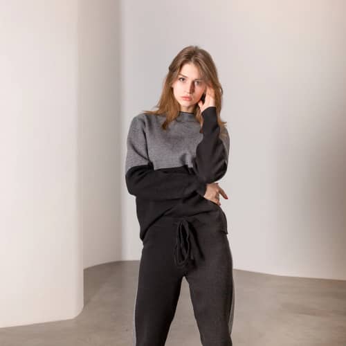 Купить Костюм Lara FF01576ABSU черный по низкой цене