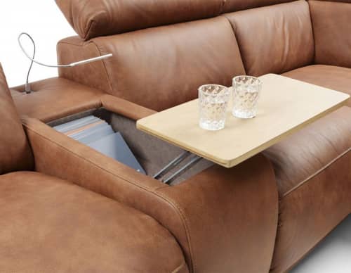 Купить Диван Gala Collezione Calpe модульный в коже по низкой цене