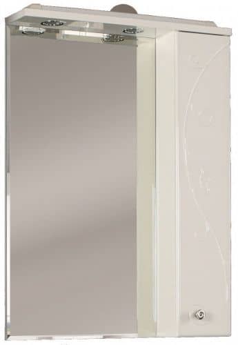 Купить Зеркало-шкаф АКВАТОН Лиана 60 правая 1A162702LL01R по низкой цене