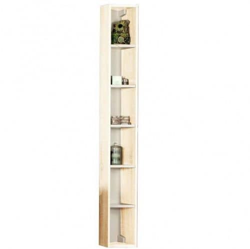 Купить Шкаф-колонна Акватон Йорк Выбеленное дерево открытая 1A171103YOB50 по низкой цене