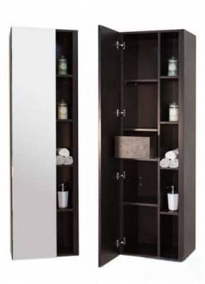 Купить Пенал Акватон Брайтон подвесной венге по низкой цене