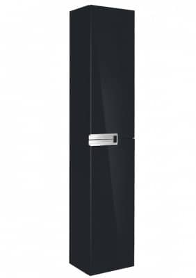 Купить Пенал Roca Victoria Nord черный, подвесной без тумбы, зеркала и раковины ZRU9000095 по низкой цене