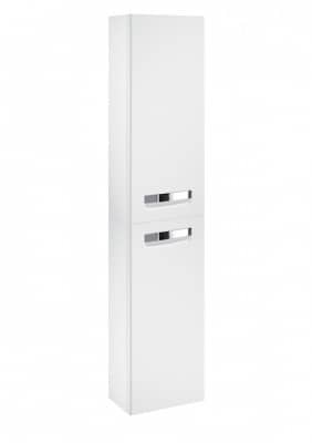 Купить Пенал Roca The Gap подвесной левый белый, без тумбы, зеркала и раковины ZRU9302739 по низкой цене