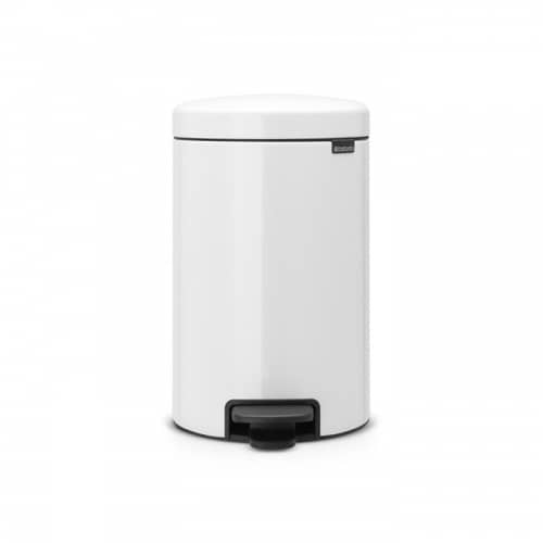 Купить Бак Brabantia newicon мусорный, белый, с внутренним ведром, 12 л по низкой цене