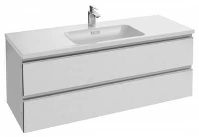 Купить Тумба Jacob Delafon VOX подвесная белая, без раковины и зеркала EB2021-RA-N18 по низкой цене