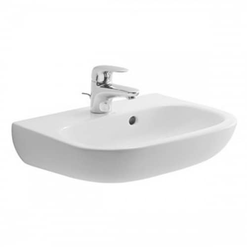 Купить Раковина Duravit D-Code подвесная, овальная, керамика, белый 07054500002 по низкой цене