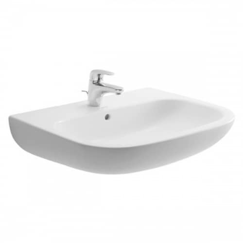 Купить Раковина Duravit D-Code подвесная, керамика, белый, без пьедестала 23106000002 по низкой цене