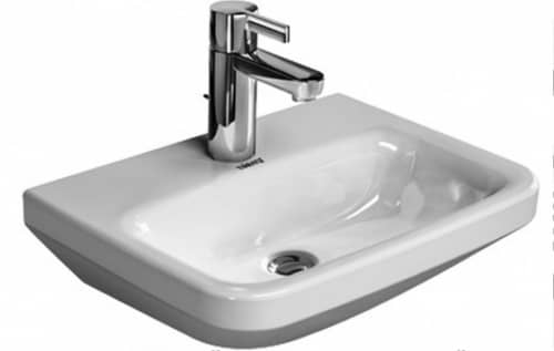 Купить Раковина Duravit DuraStyle подвесная, прямоугольная, керамика, белый 0708450000 по низкой цене
