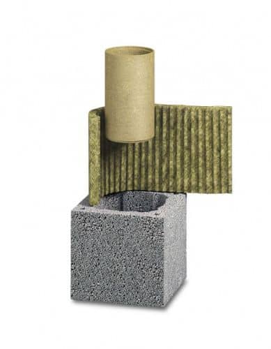 Купить Дымоход Schiedel UNI керамический одноходовой без вентиляции D 18 см, 4 п.м по низкой цене