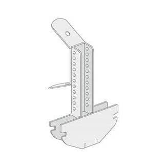 Купить Подвес Knauf комбинированный с зажимом для профиля ПП 60x27 115х60х40 мм по низкой цене