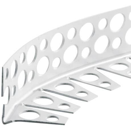 Купить Профиль Албес PL ПВХ арочный перфорированный 25х25х3000 мм по низкой цене