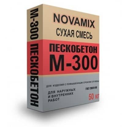 пескобетон novamix м-300 50 кг Купить Пескобетон Novamix М-300 50 кг по низкой цене