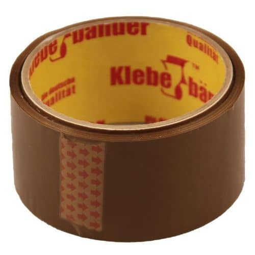 Купить Лента Klebebander клейкая коричневая 42000х50x0,04 мм по низкой цене