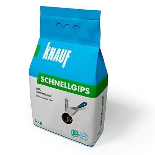 Купить Гипс Knauf Шнельгипс строительный 5 кг по низкой цене
