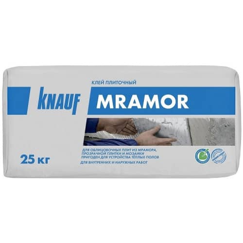 Купить Клей Knauf Мрамор для плитки 25 кг по низкой цене