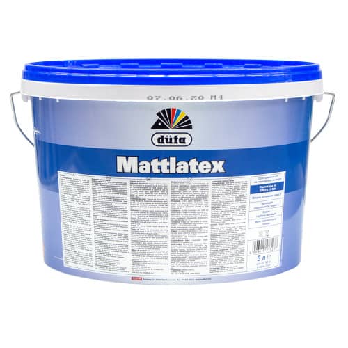 Купить Краска моющаяся латексная dufa Mattlatex 10 л по низкой цене