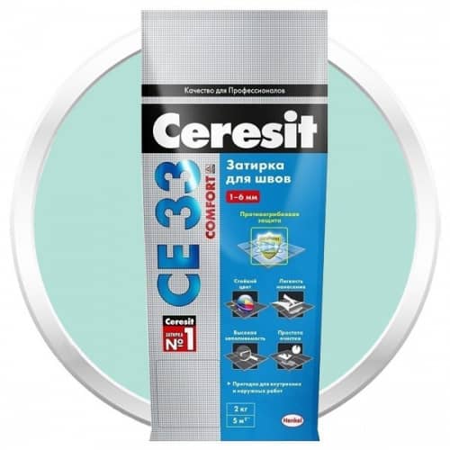 Затирка Ceresit СЕ33 Comfort цементная по низкой цене