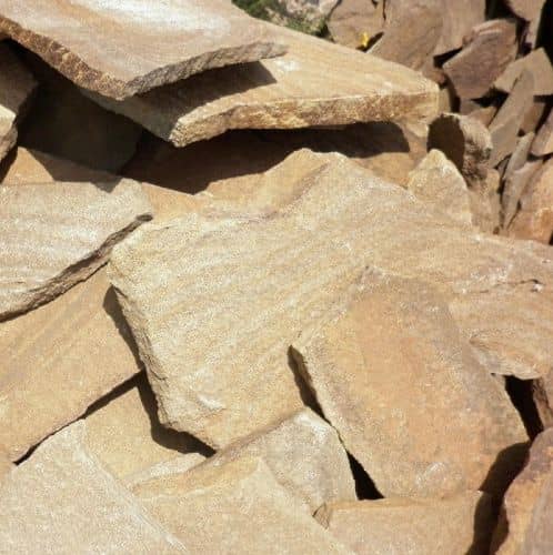 Купить Плитка Дракон из дикого камня, желтая, 2-4 см по низкой цене