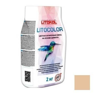 Затирка Litokol Litocolor L24 Карамель цементная для швов 2 кг
