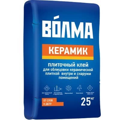 Купить Клей Волма Керамик для плитки 25 кг по низкой цене