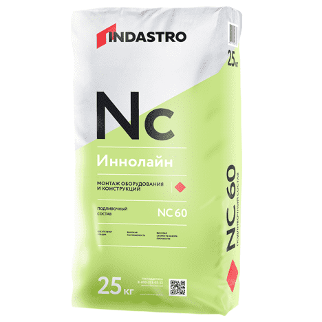 Купить Состав Индастро Иннолайн NC60 подливочный 25 кг по низкой цене