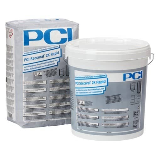 Купить Гидроизоляция BASF PCI Seccoral 2K Rapid двухкомпонентная 25 кг по низкой цене