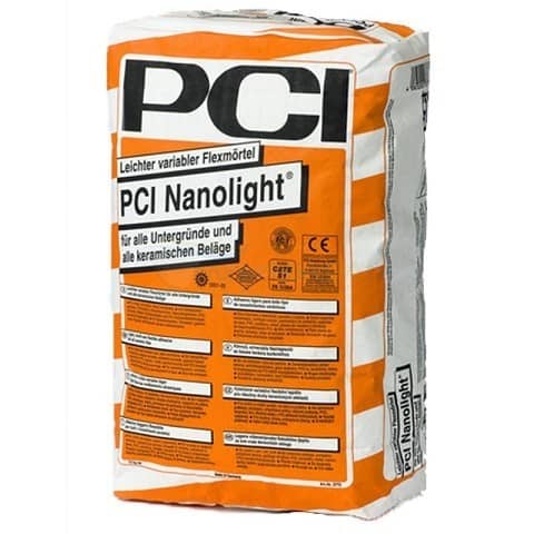 Купить Клей BASF PCI Nanoligh для плитки серый 15 кг по низкой цене