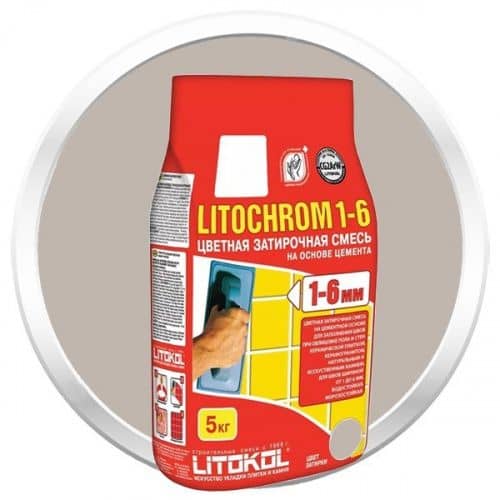 Затирка Litokol Litochrom 1-6 C.30 цементная по низкой цене