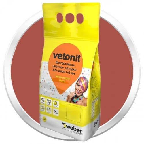 Затирка Weber.Vetonit Decor влагостойкая по низкой цене