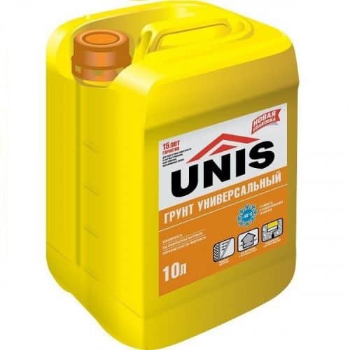 Купить Грунтовка Unis универсальная 10 л по низкой цене