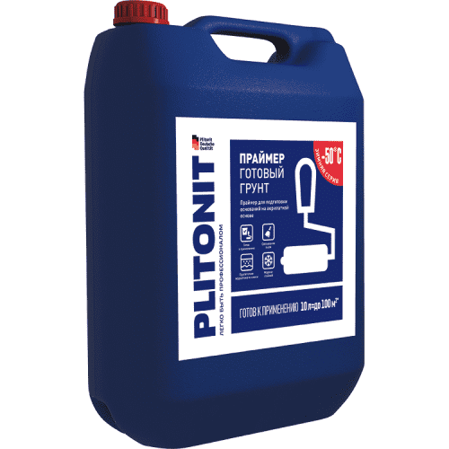 Купить Праймер Plitonit Готовый грунт 10 кг по низкой цене