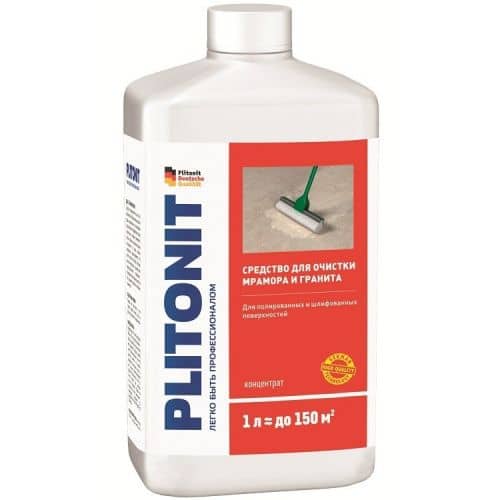 Купить Очиститель Plitonit мрамора и гранита 1 л по низкой цене