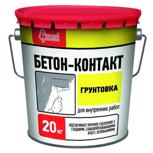 Купить Грунтовка Старатели Бетон-контакт 20 кг по низкой цене