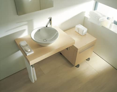 Купить Раковина Duravit Bacino накладная на столешницу, круглая, керамика, белый 0325420000 по низкой цене