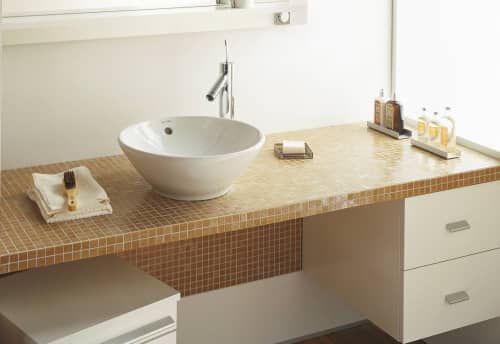 Купить Раковина Duravit Bacino накладная на столешницу, круглая, керамика, белый 0325420000 по низкой цене
