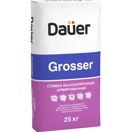 Купить Ровнитель Dauer Grosser для пола 25 кг по низкой цене