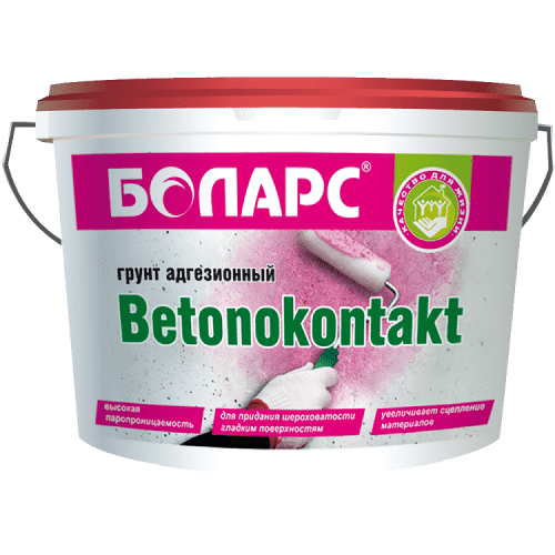 Купить Грунт Боларс Бетоноконтакт адгезионный 30 кг по низкой цене