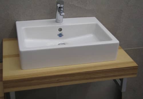 Купить Раковина Duravit Vero, прямоугольная, керамика, белый 0454600000 по низкой цене