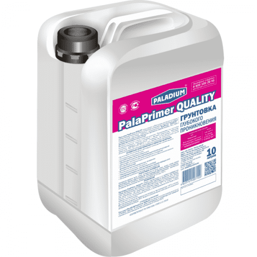 Купить Грунтовка Paladium PalaPrimer Quality 10 л по низкой цене