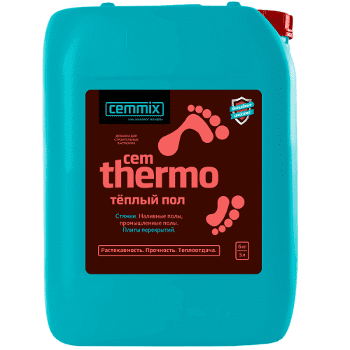 Купить Добавка Cemmix Cem Thermo для теплых полов 5 л по низкой цене