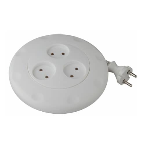 Купить Удлинитель-катушка ЭРА 3 гнезда 3 м по низкой цене