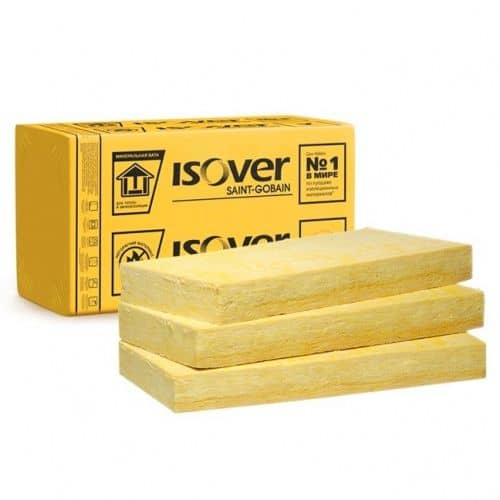 Купить Теплоизоляция Isover Штукатурный фасад 1200х600х100 мм на основе кварца 4 плиты в упаковке по низкой цене