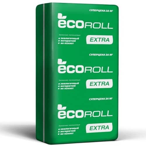 Купить Теплоизоляция EcoRoll Экстра Плита 037 1230х610х50 мм 16 плит в упаковке по низкой цене
